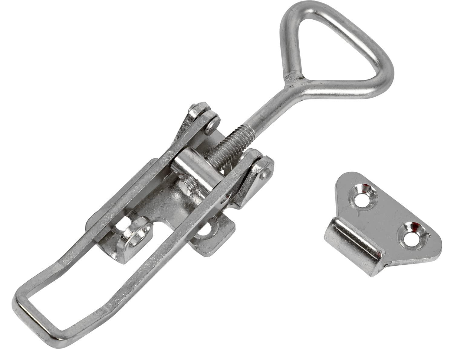 Buyers Products Draw Latch,Silver,1 in H 3049352