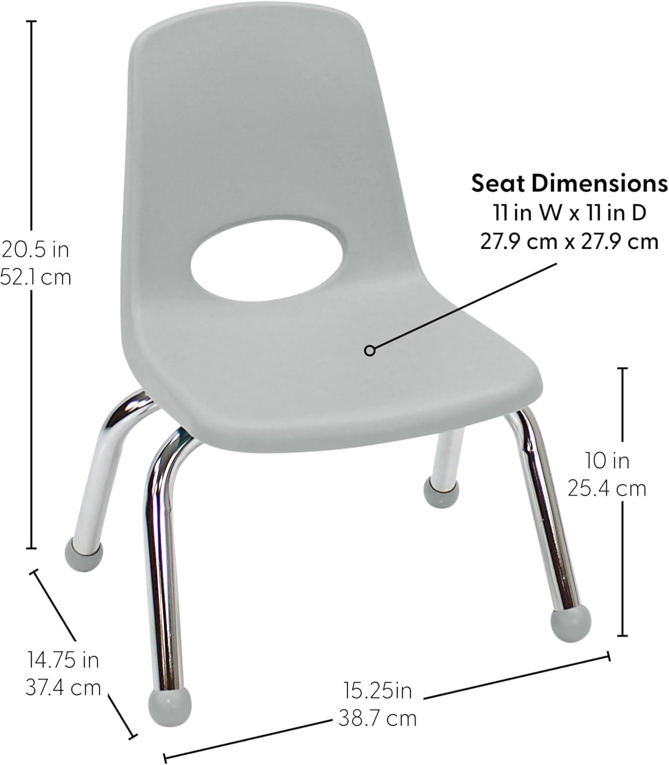 Factory Direct Partners Stacking Classroom Chair ( Set of 6 ) (Set of 6)