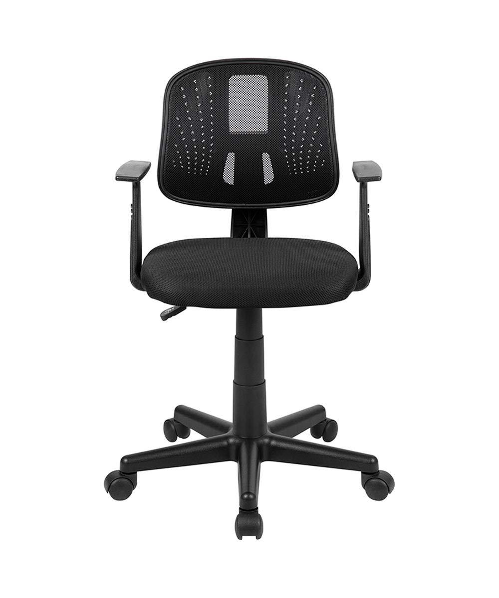 Flash Furniture Meridian Mid-Back Swivel Mesh Task Office Chair with Pivot Back