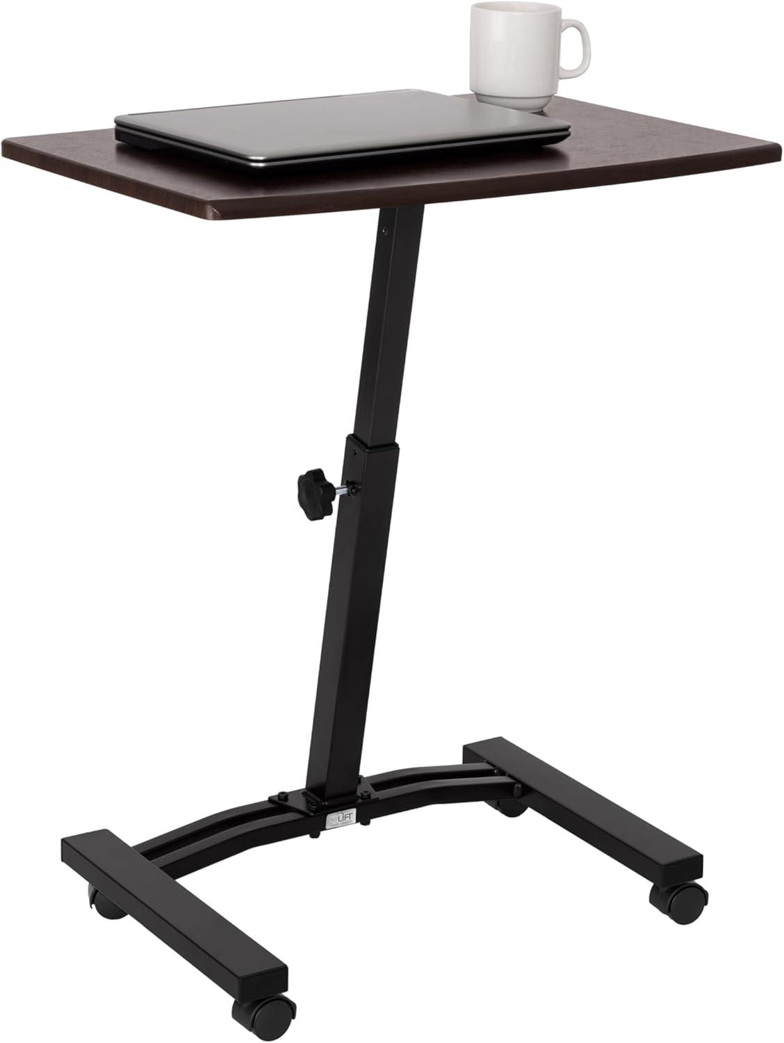 Seville Classics AIRLIFT® 24'' W Rolling Desk or Stand with Wheels & Reviews | Wayfair