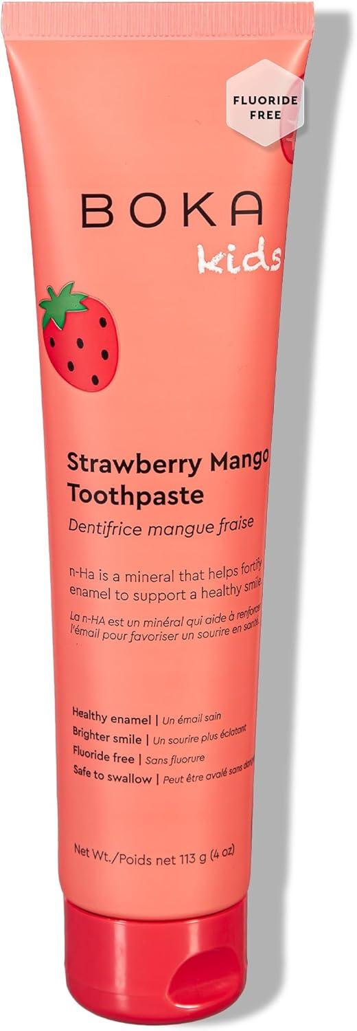 Strawberry Mango Fluoride-Free Remineralizing Toothpaste for Sensitive Teeth