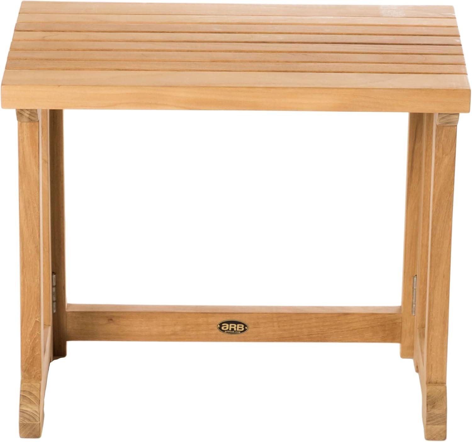 ARB Teak BEN561 Folding Shower Bench with Gateleg - 18 x 20 x 11.5 in.