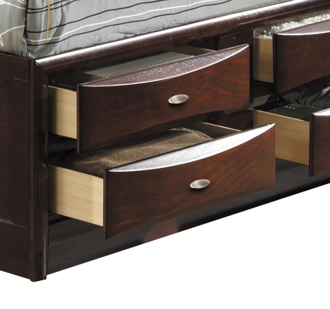 86" Full Bed Ireland Bed Espresso - Acme Furniture