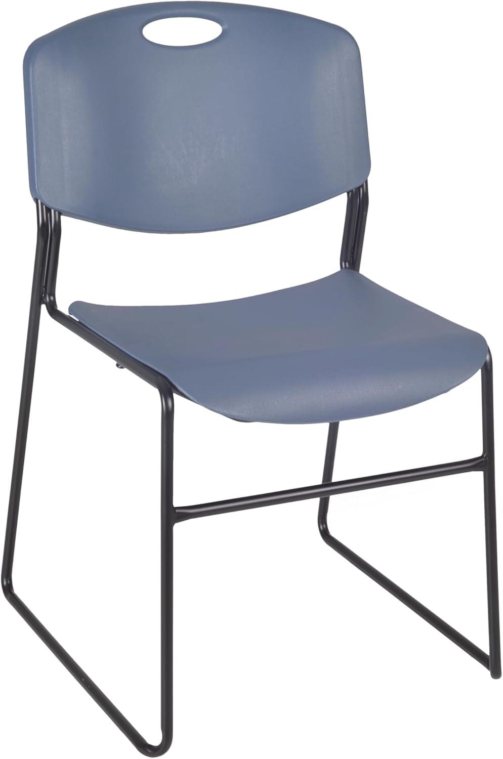 Regency Regency Zeng Ultra Compact Metal Frame Armless Stackable Chair (Set of 50)