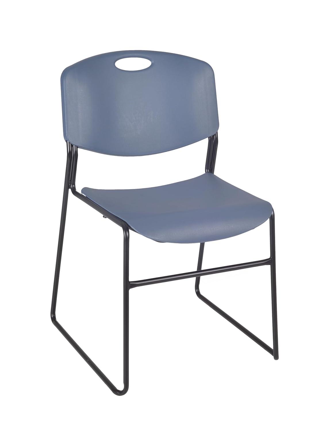 Regency Regency Zeng Ultra Compact Metal Frame Armless Stackable Chair (Set of 50)