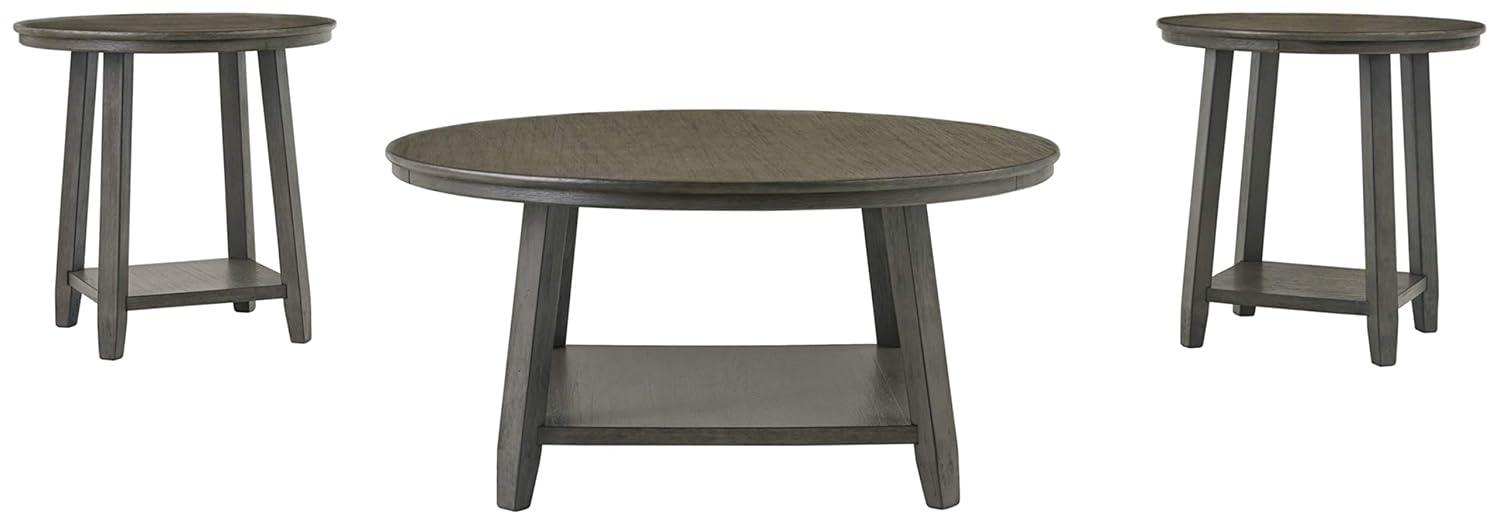 Signature Design by Ashley Contemporary Caitbrook Table (Set of 3)  Gray