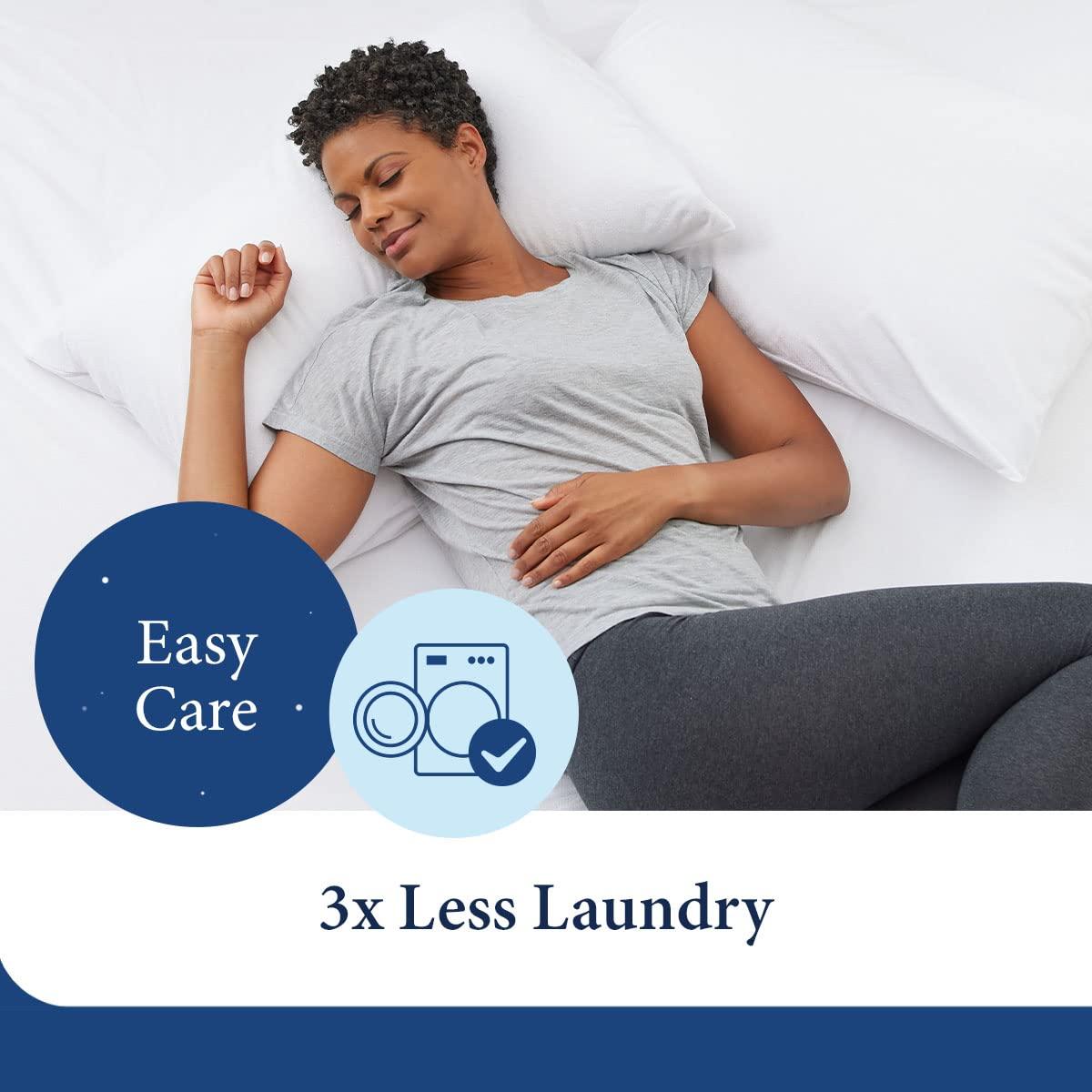 Cosy House Collection Cosy House Collection Luxury Zippered Pillow Protector - 100% Waterproof - Rayon Derived from Bamboo (Set of 2)