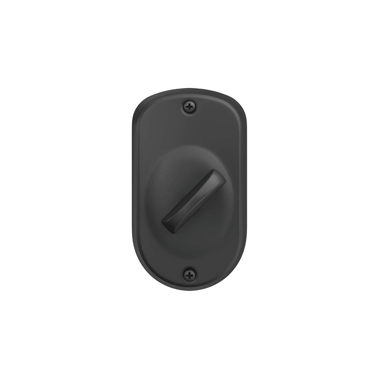 Schlage BE365 PLY 622 Keypad Electronic Deadbolt, Matte Black