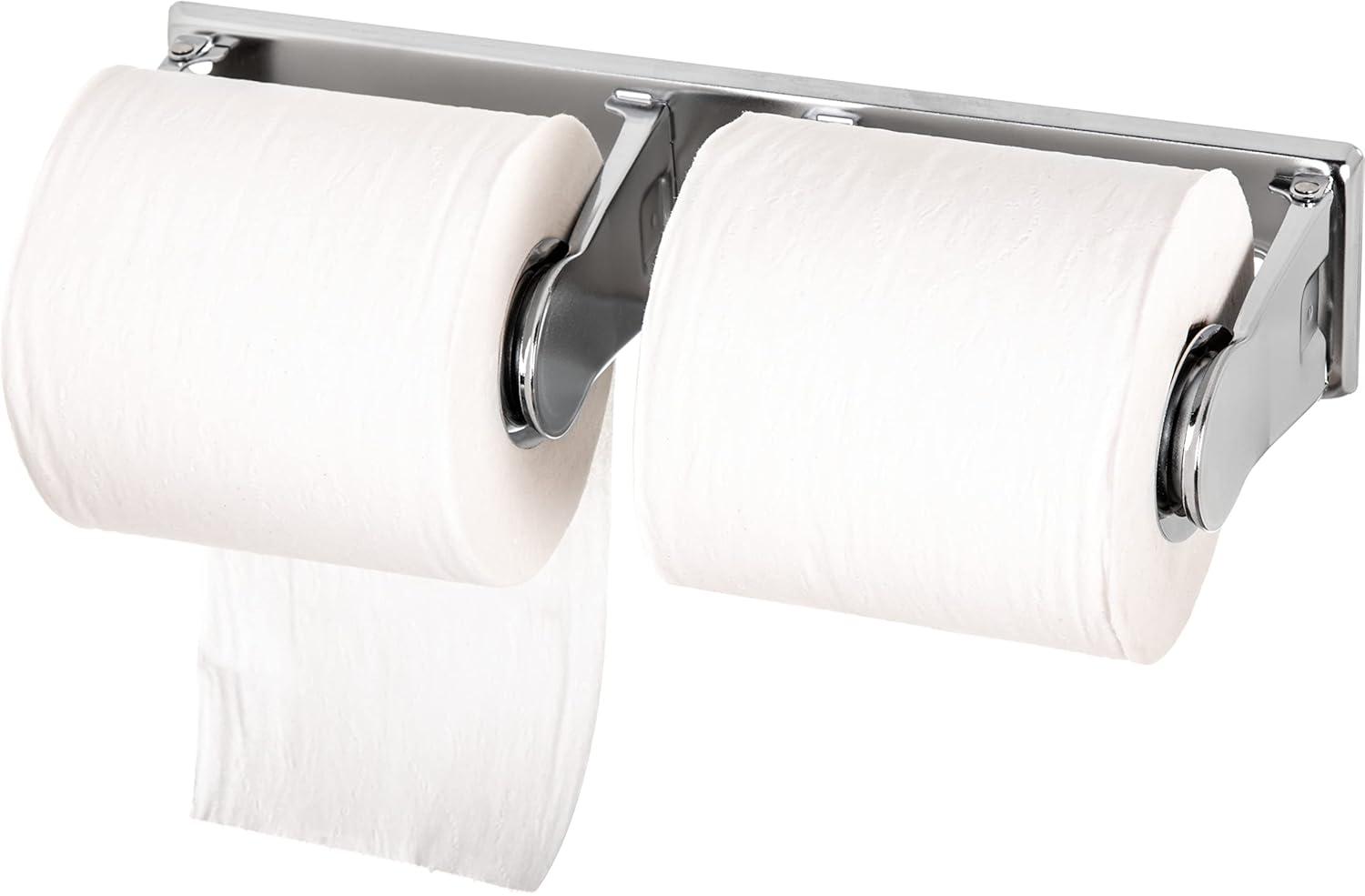 San Jamar carlisle San Jamar - R260XC Locking Toilet Tissue Dispenser, Silver