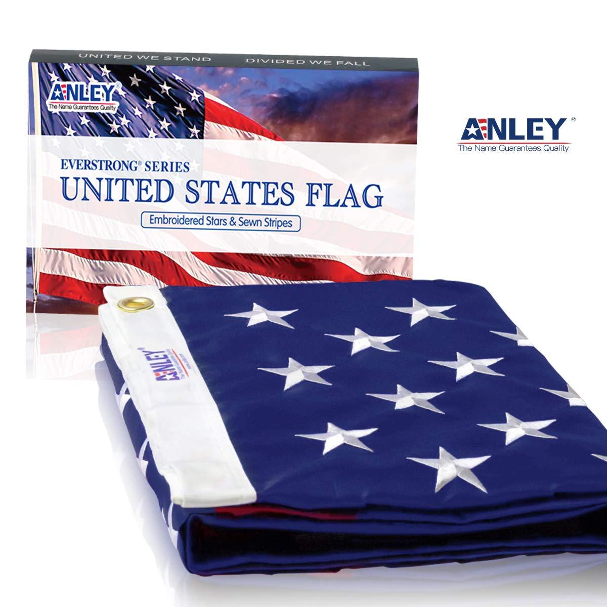 ANLEY EverStrong Series American US Flag - Hevay Duty Nylon USA Banner Flags