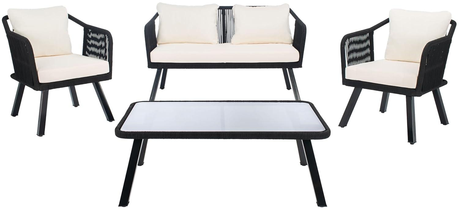 Highland Dunes Orme 4 - Person Patio Conversation Sets with Cushions