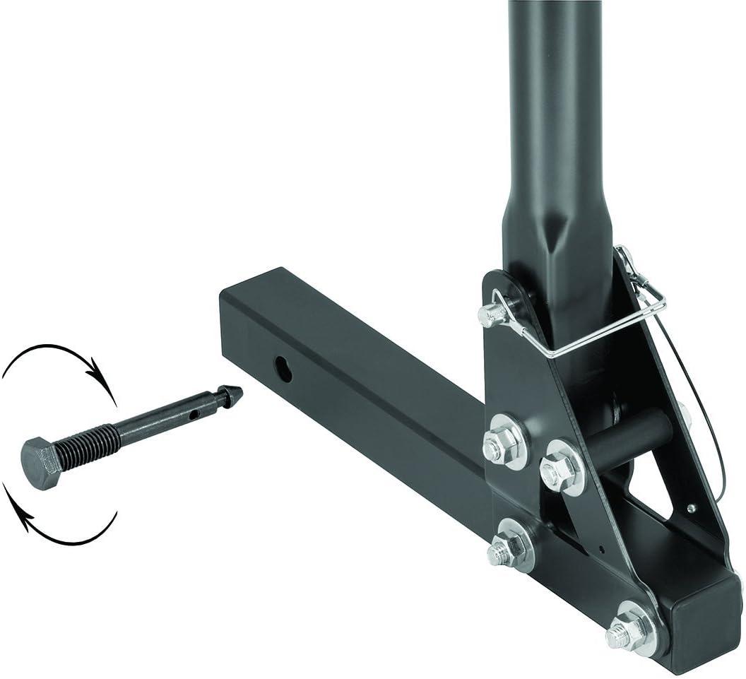 JKALHFDJ 63124 Eclipse Black 2-Inch Sq. 4 Bike