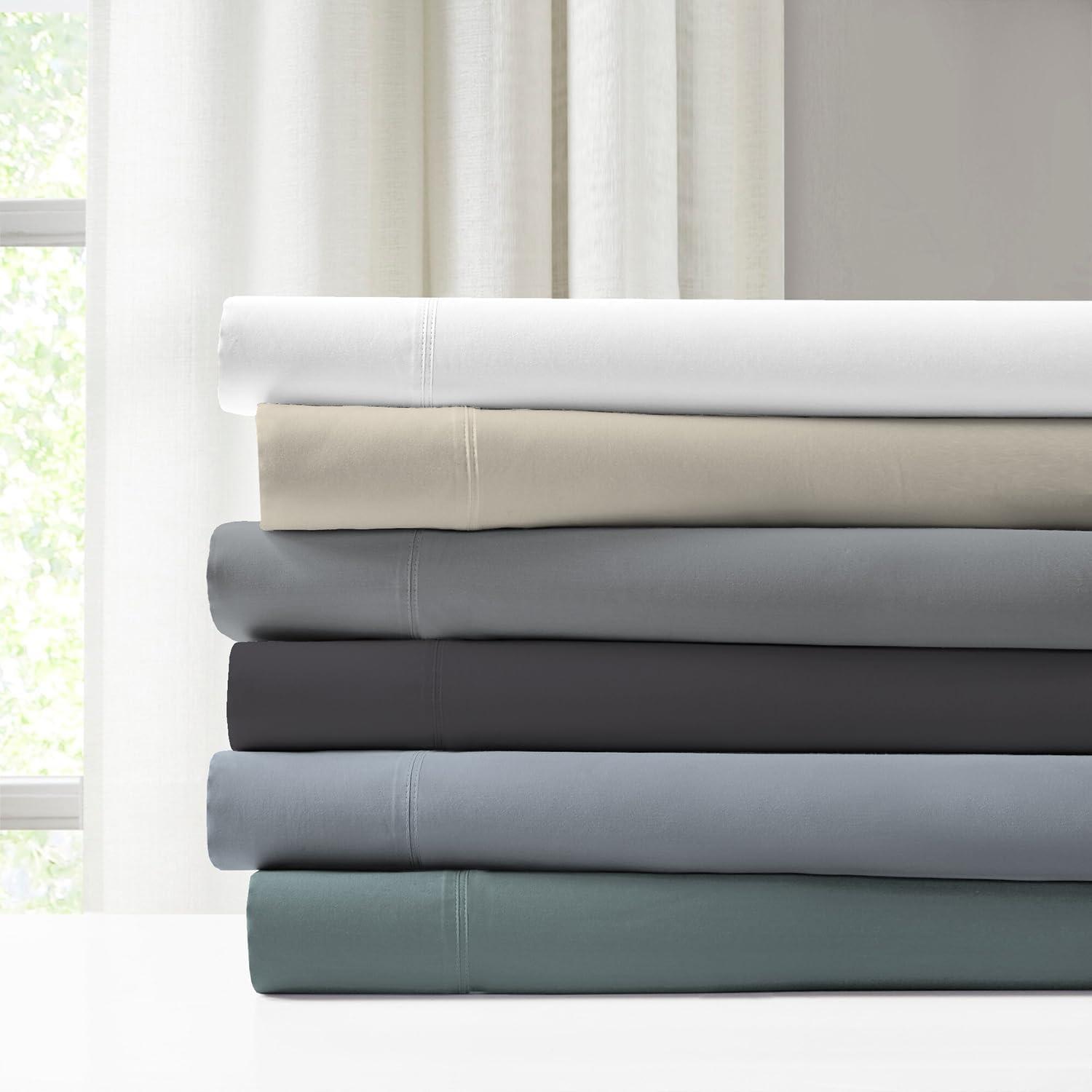 300 Thread Count Wrinkle Resistant Solid Sheet Set - Color Sense