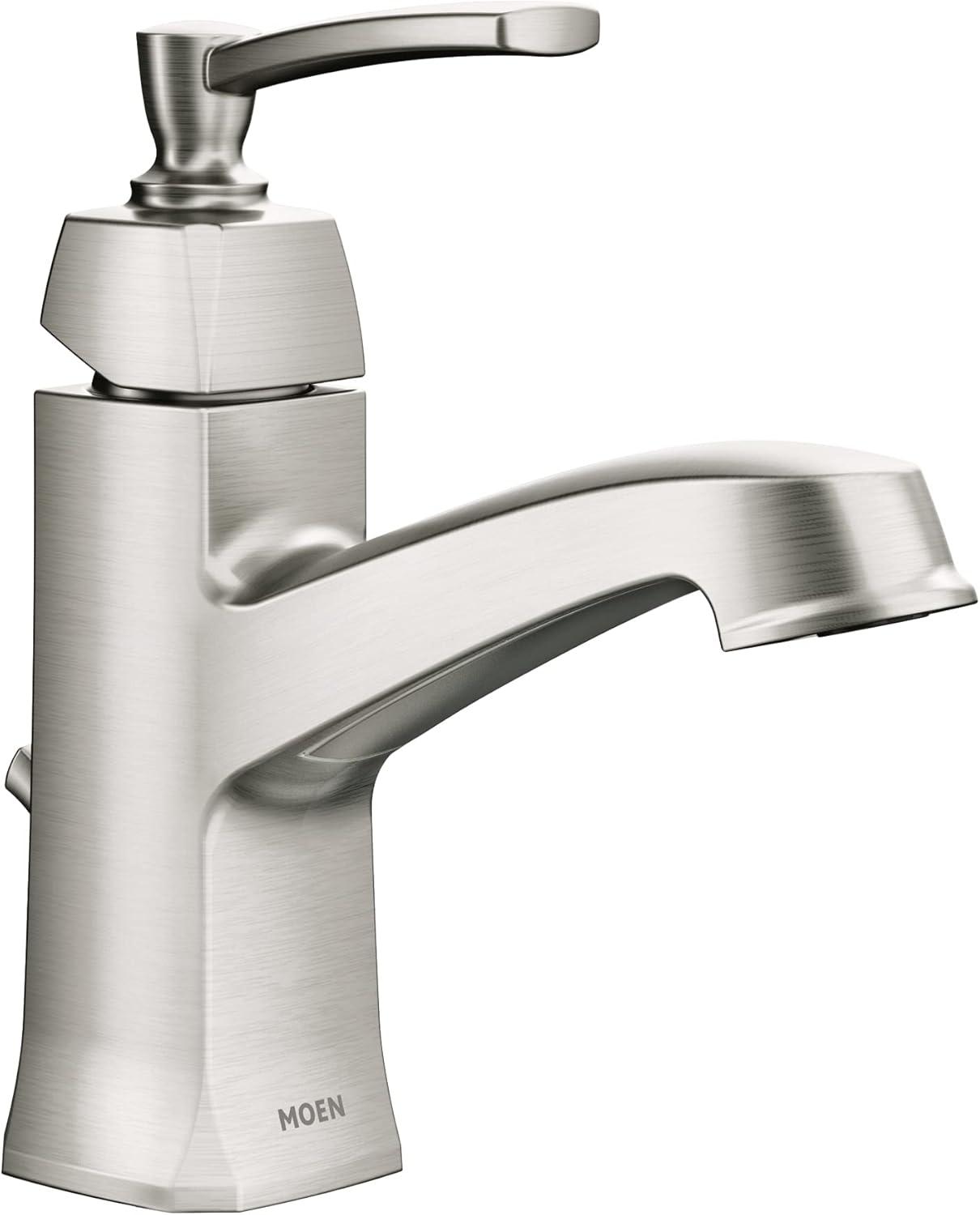 Conway Single Hole Bathroom Faucet with Drain Assembly