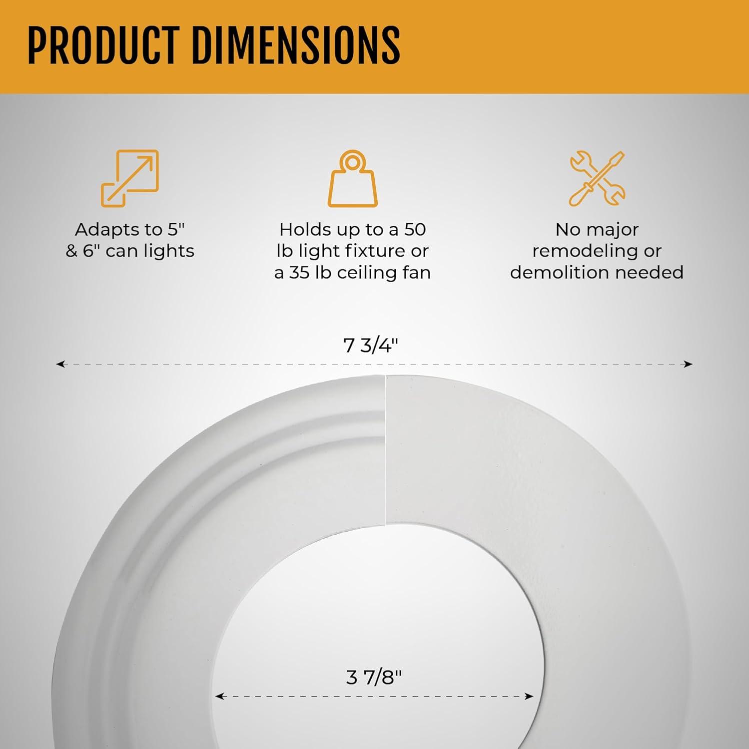 Other The Can Converter - Recessed Can Light Conversion Kit