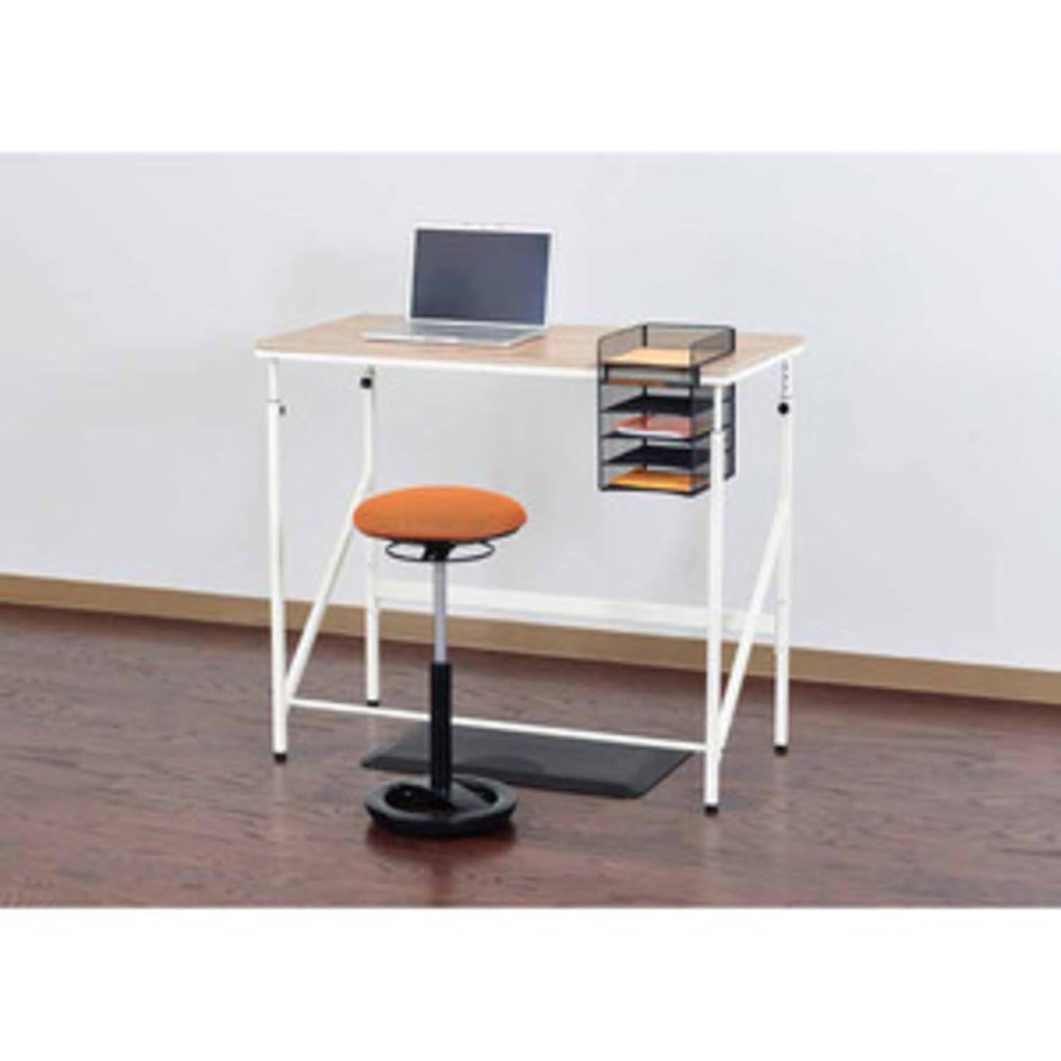Safco Twixt Active 32" Backless Drafting Chair in Green