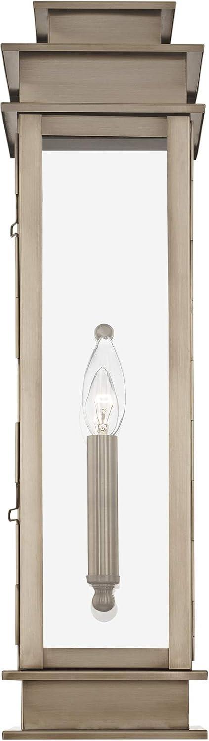 Livex Lighting Princeton 1 - Light Wall Light in  Vintage Pewter