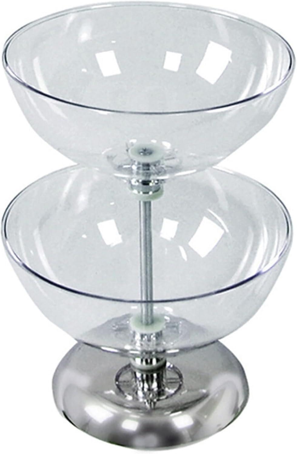 Azar Displays Two-Tier 12" & 12" Bowl Counter Display