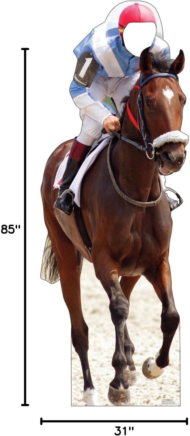 Horse and Jockey Standin