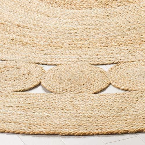 Natural Fiber NF364 Hand Woven Area Rug - Natural - 6'6" round - Safavieh.