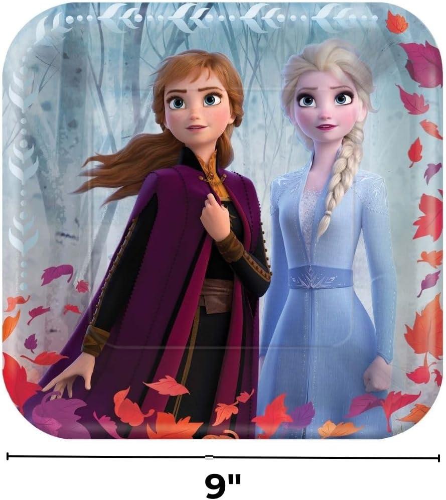 Birthday Express Frozen Party Frozen 2 Lunch Plates - 8 Count