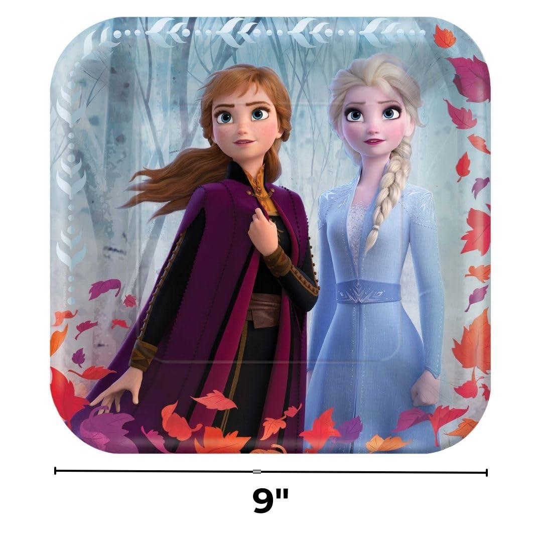 Birthday Express Frozen Party Frozen 2 Lunch Plates - 8 Count