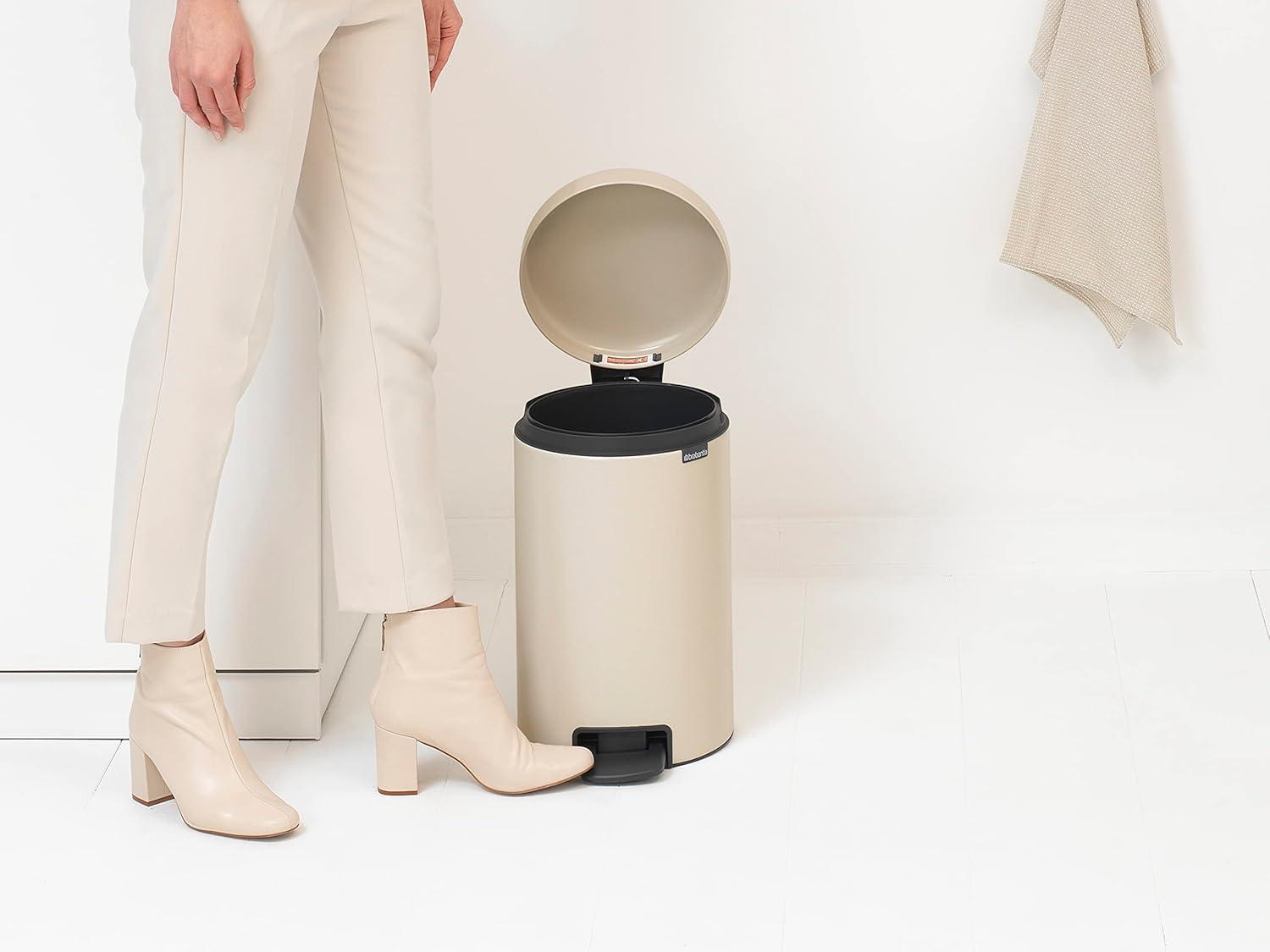 Brabantia Newicon Step On Trash Can, 3.2 Gallon (12 Liter)