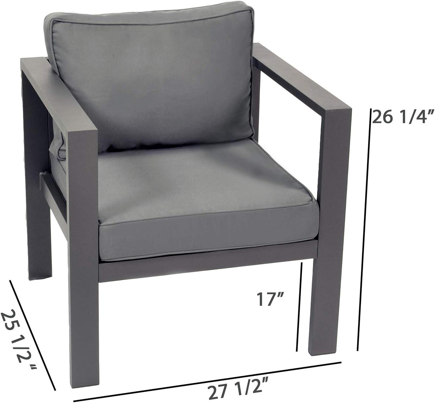 Tortuga Outdoor Lakeview Patio Chair with Cushions