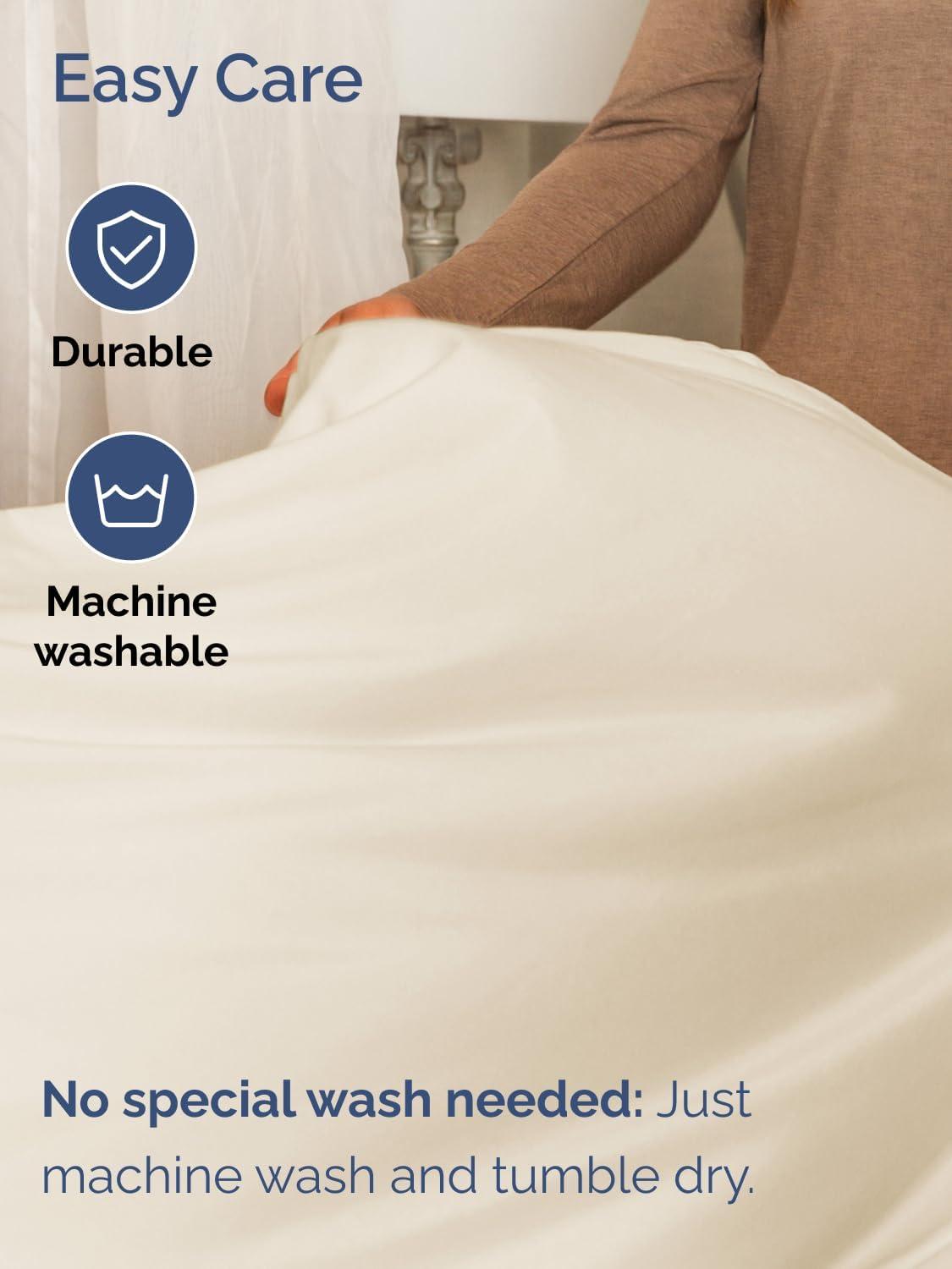 CGK Linens 6 Piece Extra Deep Pocket Ultra Soft & Cooling Sheet Set