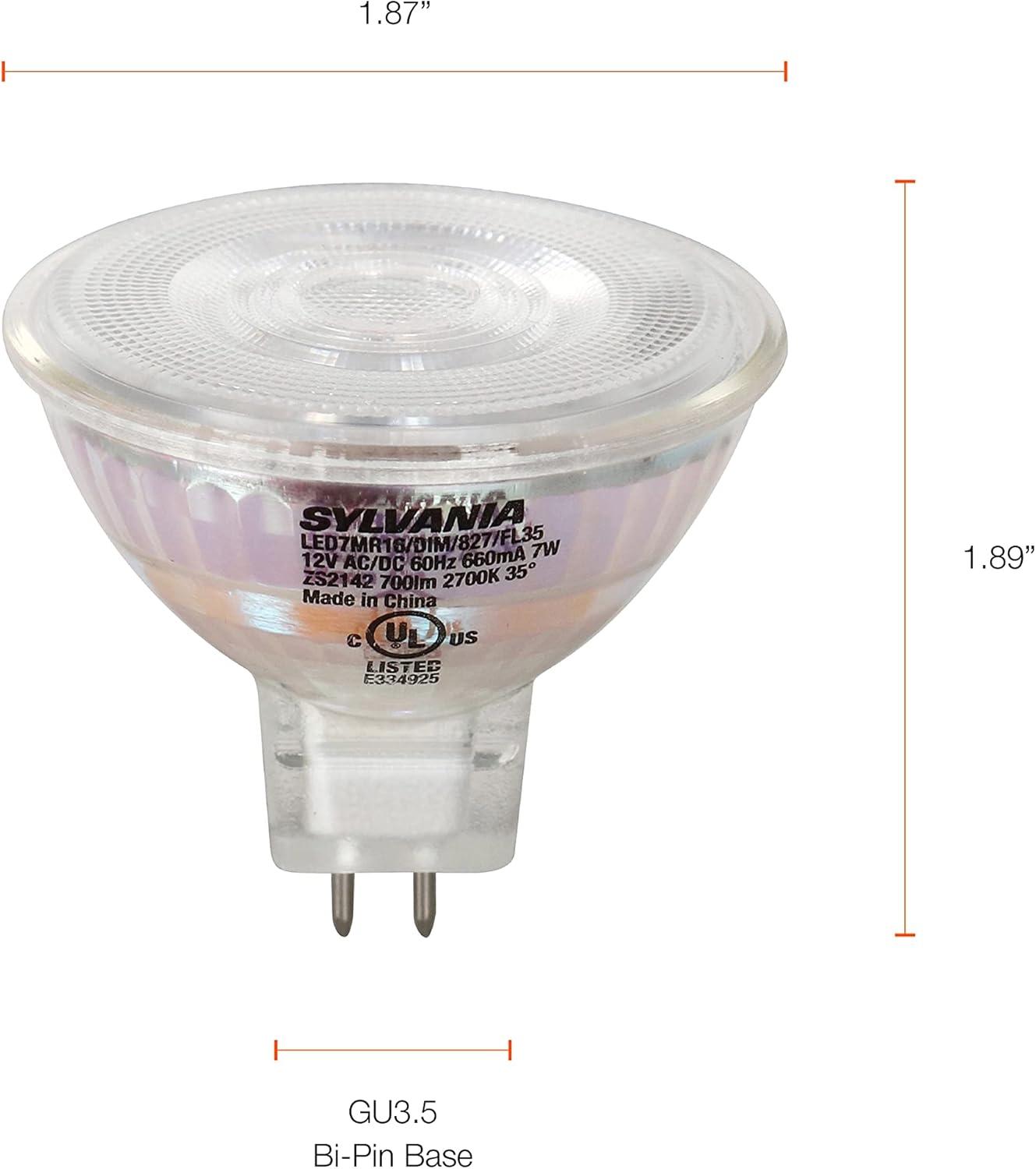 Ledvance/ Sylvania LED,7 W,MR16,2-Pin (GU5.3) 41379