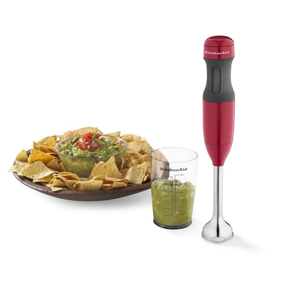KitchenAid KHB1231 2-Speed Hand Blender, Empire Red - KHB1231ER (Used)