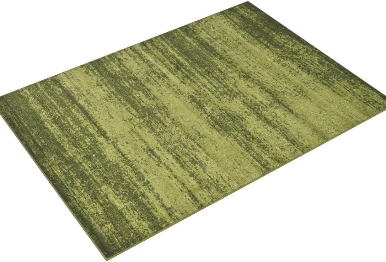 Unique Loom Del Mar Collection Area Rug - Lucille (9' x 12' Rectangle Green/Hunter Green)