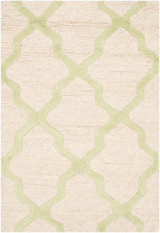 Cannen Cambridge Hand Tufted Wool Geometric Rug
