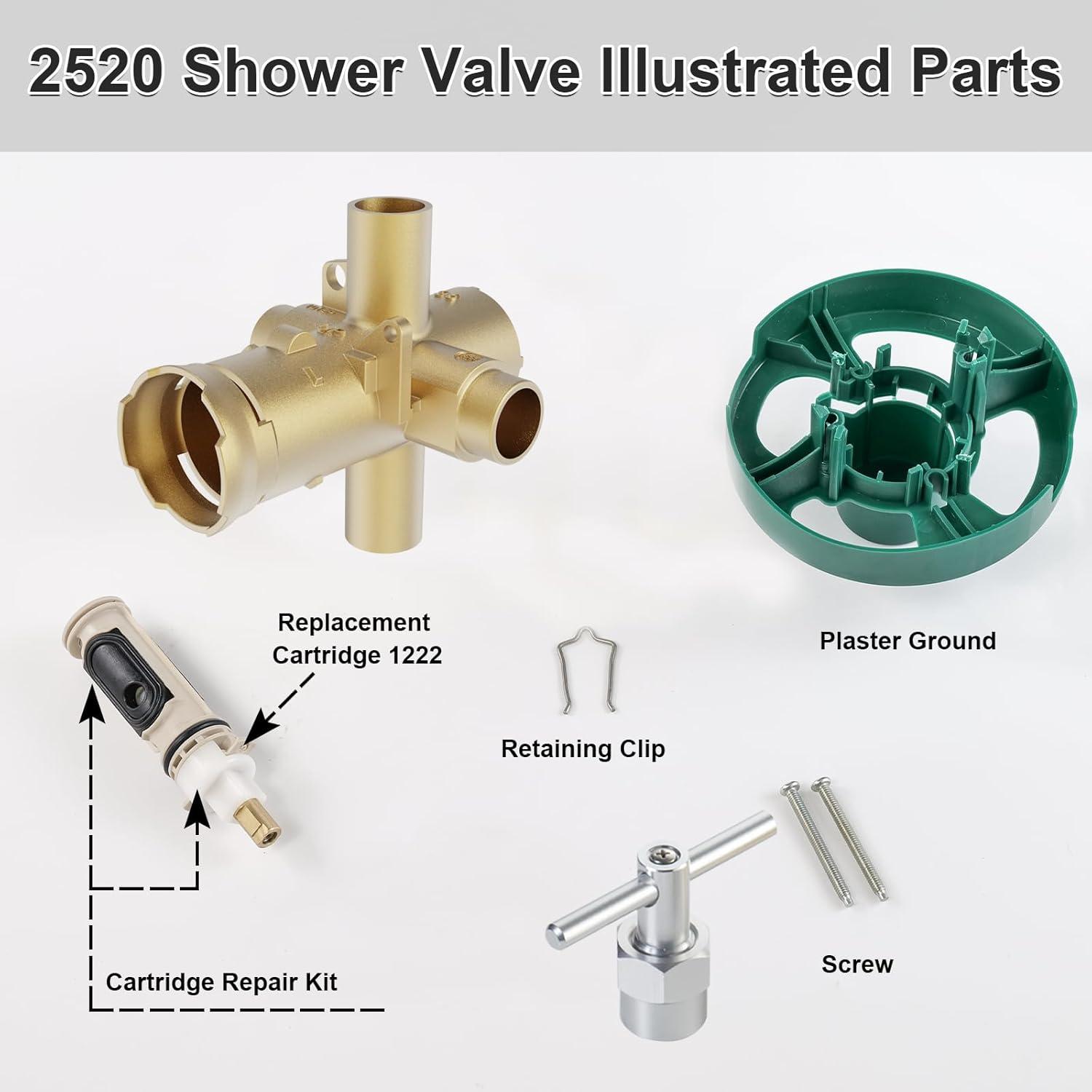 M-Pact Posi-Temp IPS Connection Pressure Balancing Valve