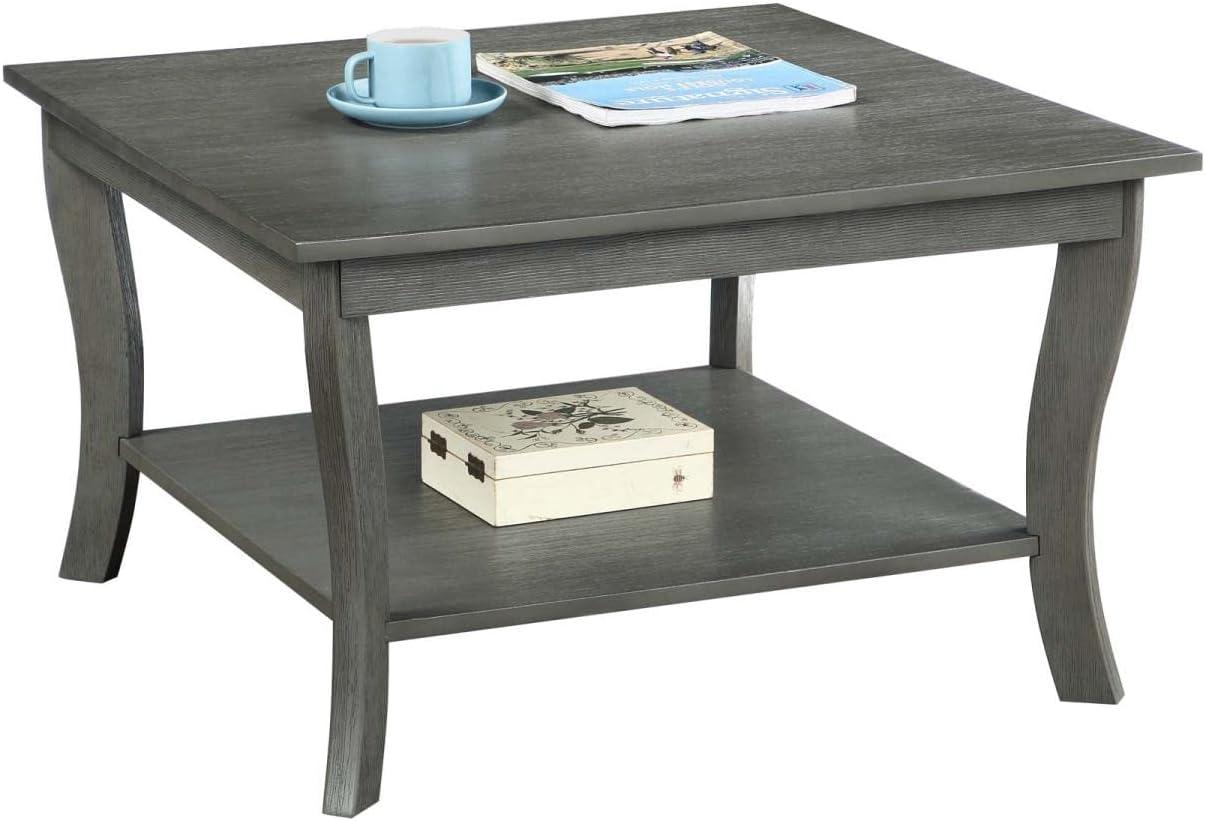 Convenience Concepts American Heritage Square Coffee Table, Multiple Finishes