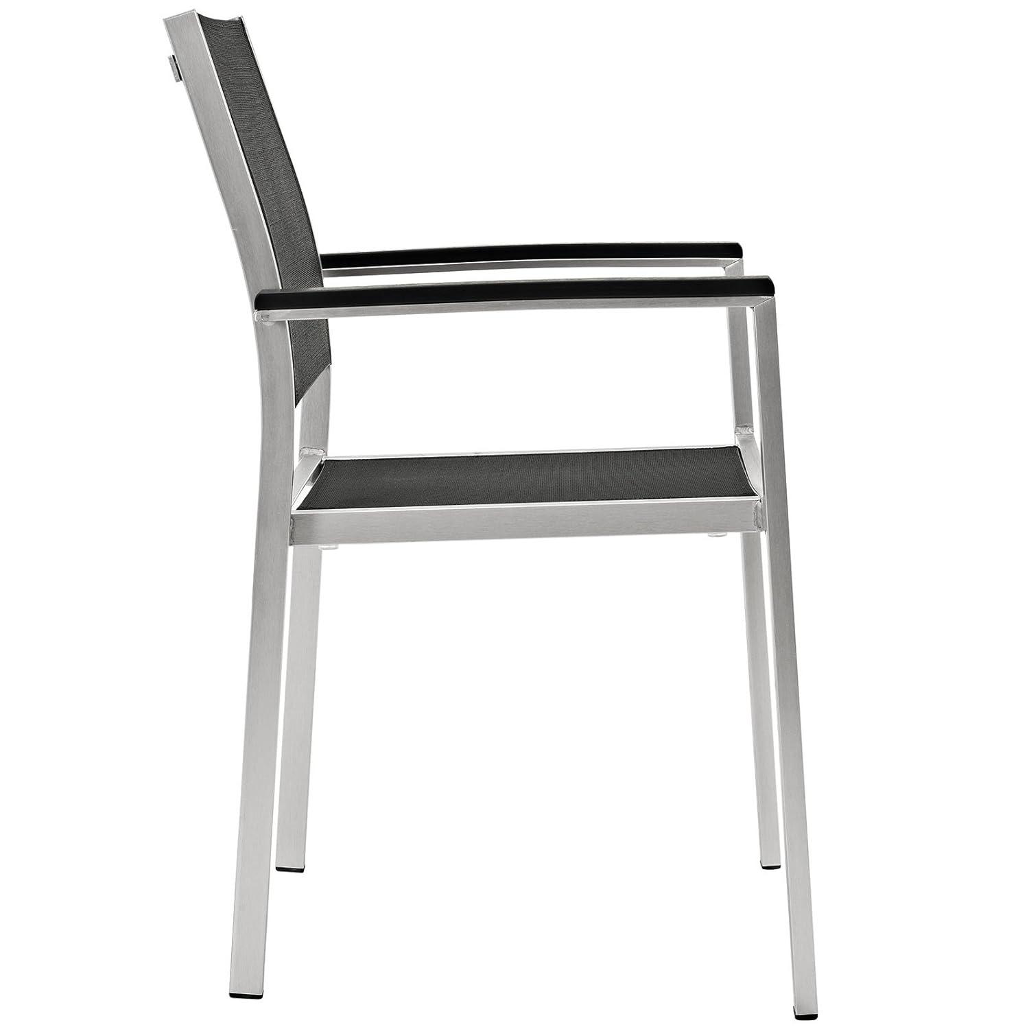 Modway Modway Shore Dining Chair Outdoor Patio Aluminum (Set of 2)