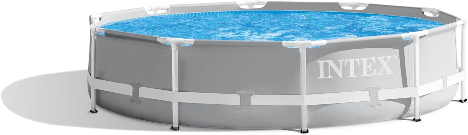 Intex Prism Frame Above Ground Swimming Pool Up, fits up to 6 People