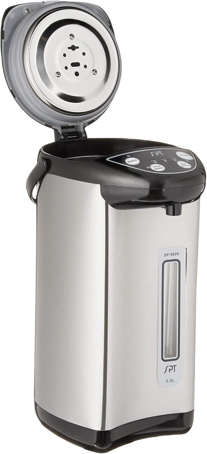 Sunpentown 5.0 Liter Hot Water Dispenser with Multi-Temp Function, Stainless Steel