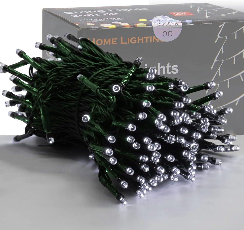 66ft White LED Outdoor Christmas Fairy String Lights