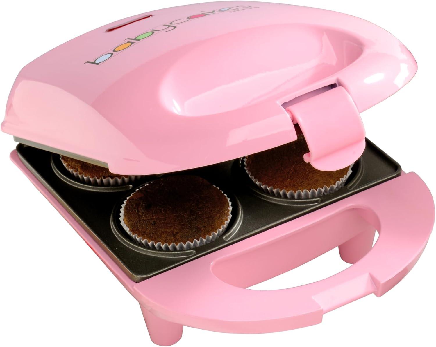 Babycakes Mini Cupcake Maker, Mini Size, Pink, Model CCM-50