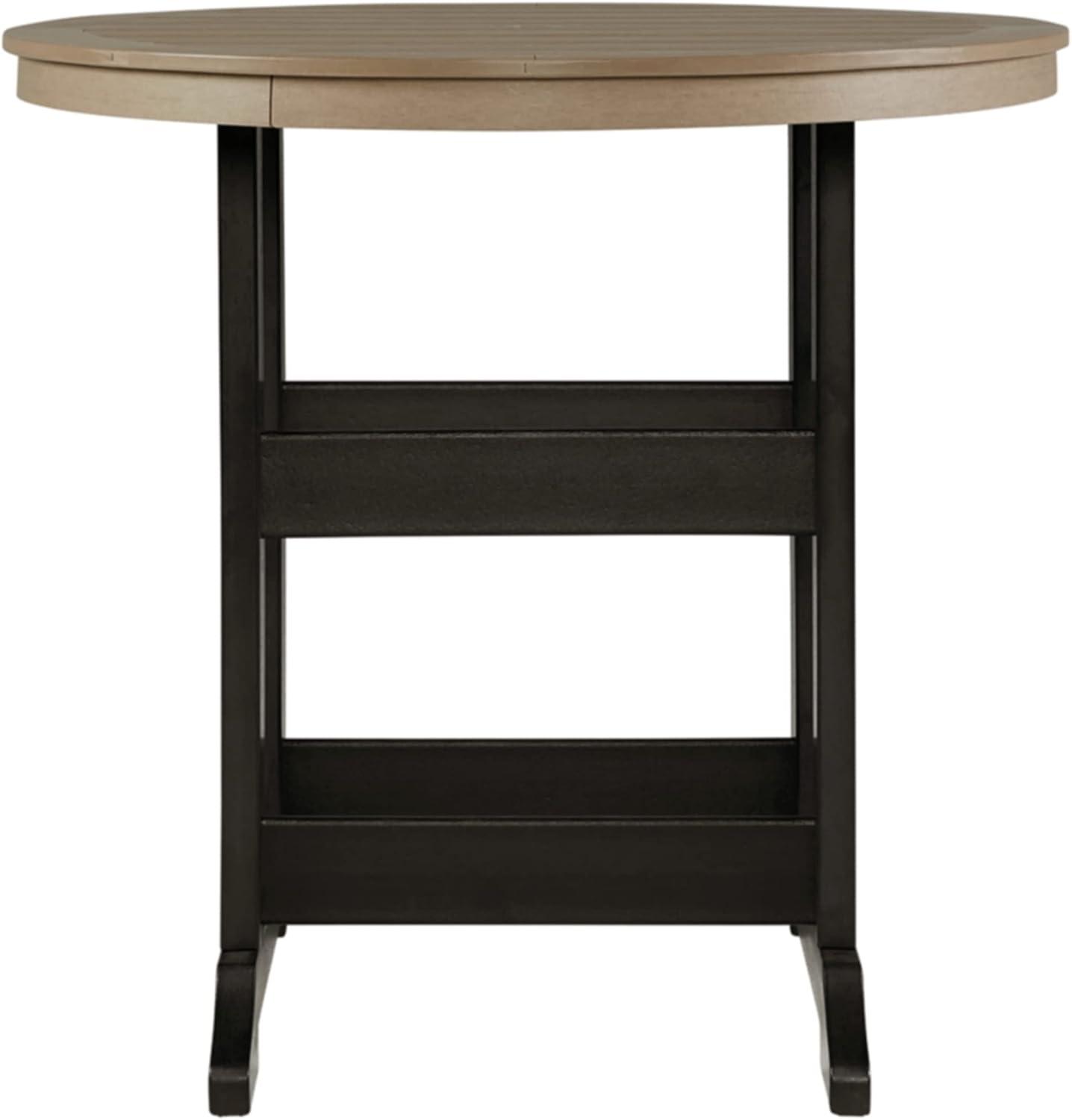 Signature Design by Ashley P211-613 Fairen Trail Bar Table, Black & Brown