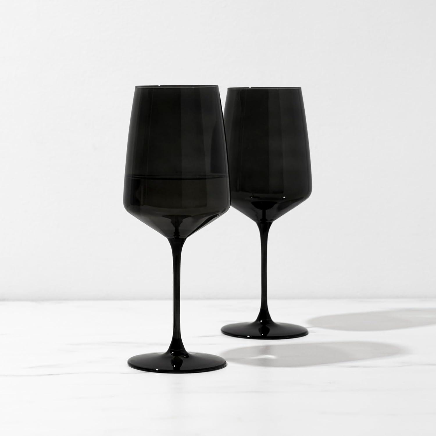 Reserve Nouveau Crystal Wine Glasses (Set of 2)