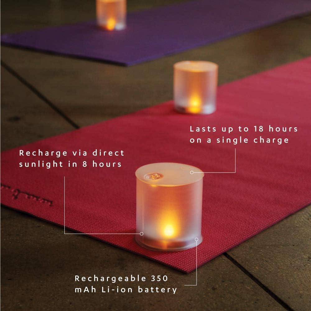 MPOWERD Luci Candle Solar Inflatable Rechargeable Flickering Flameless Waterproof Candle