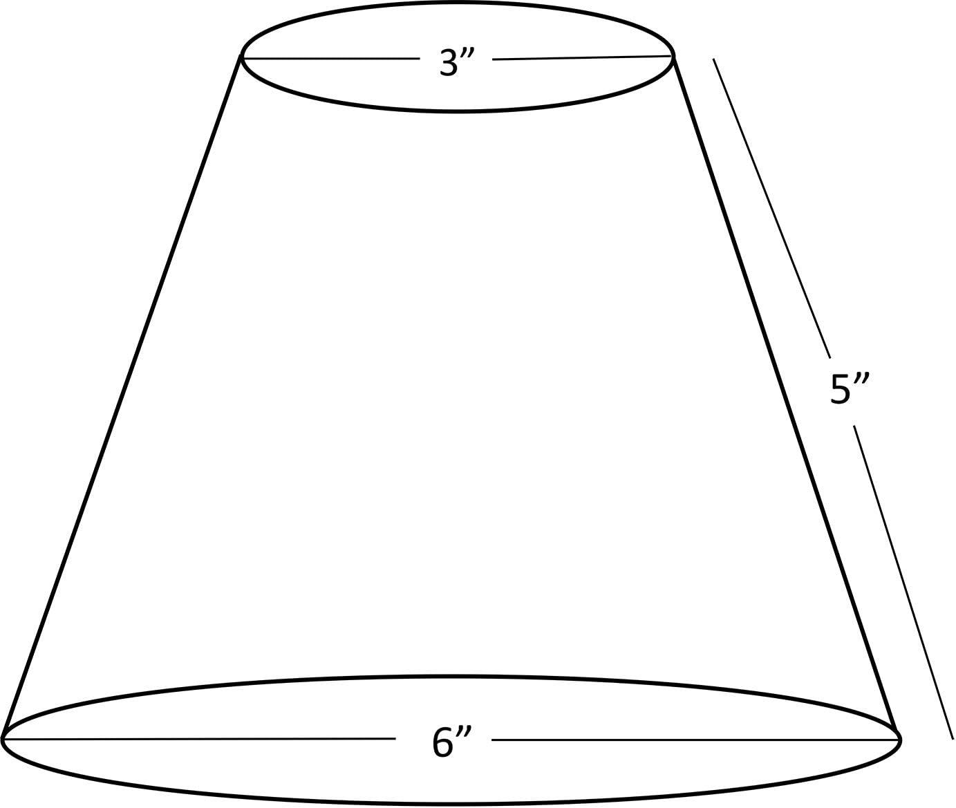 Natural Burlap Hardback Chandelier Lamp Shade, 6-Inch