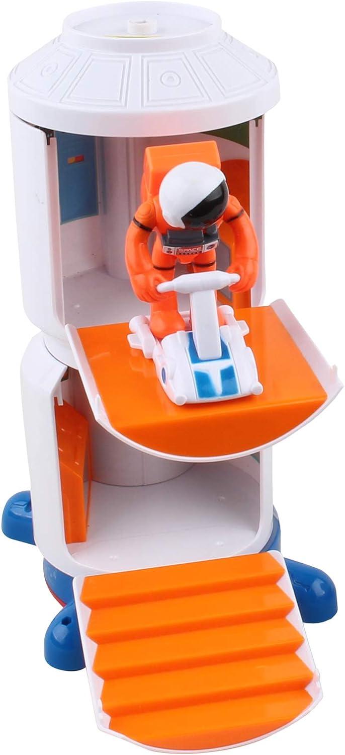 Daron Space Space Adventure NASA Space Station with Lights, Sound, Astronaut, and Space Hover, White