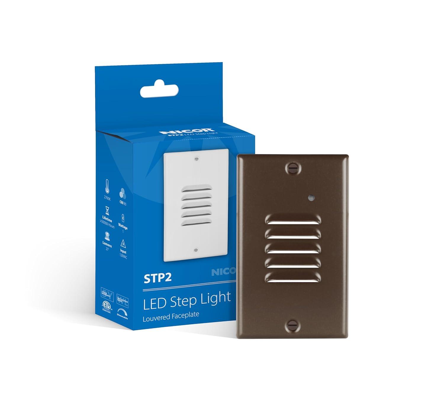 NICOR Lighting Integrated LED Step Light