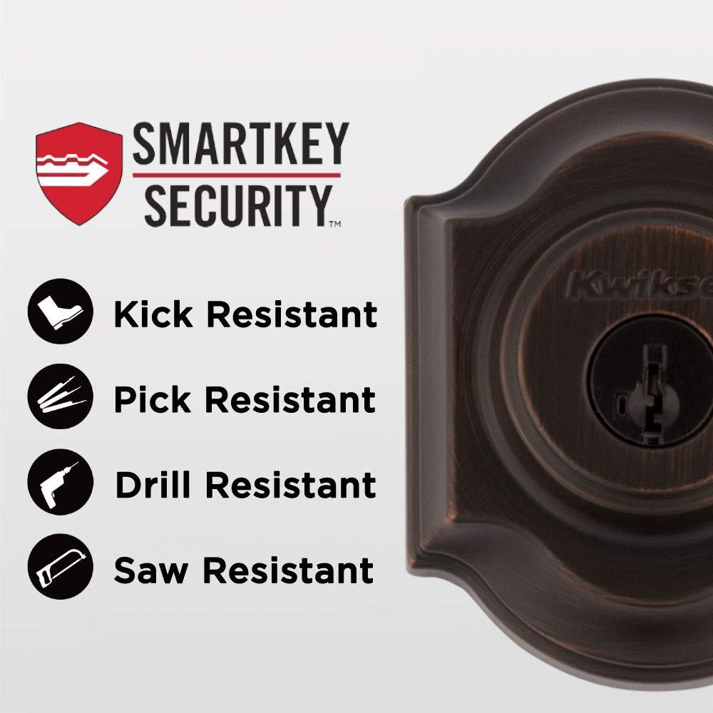 Kwikset Montara Handleset With Juno Knob - 553 Series - Complete Set