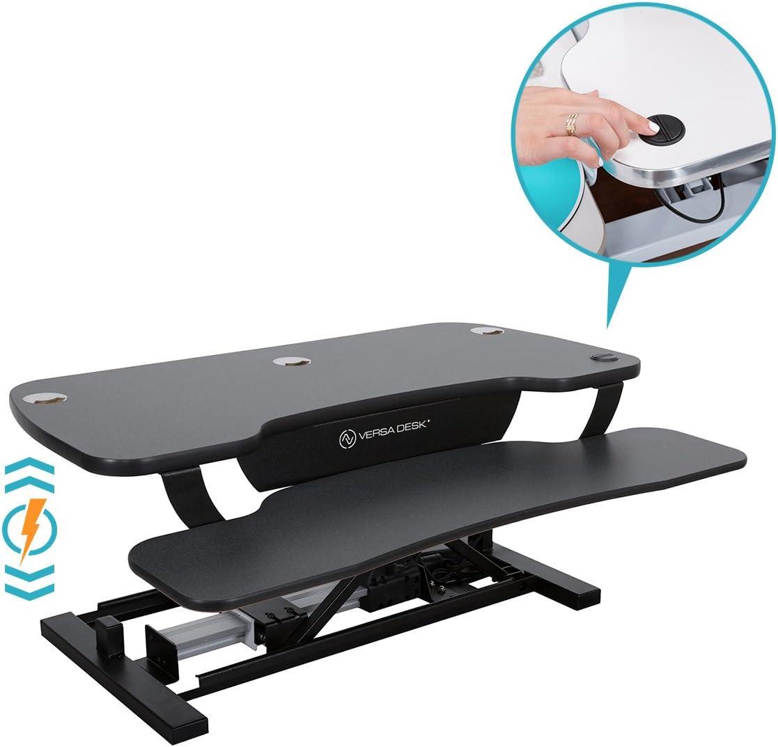 VERSADESK VersaDesk PowerPro Electric Height Adjustable Desk Converter w/ USB Charging Port
