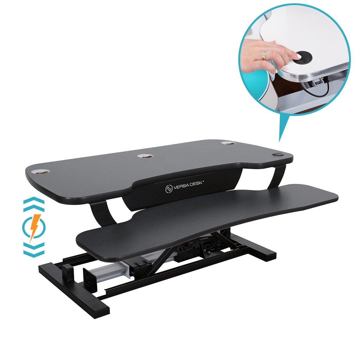 VERSADESK VersaDesk PowerPro Electric Height Adjustable Desk Converter w/ USB Charging Port