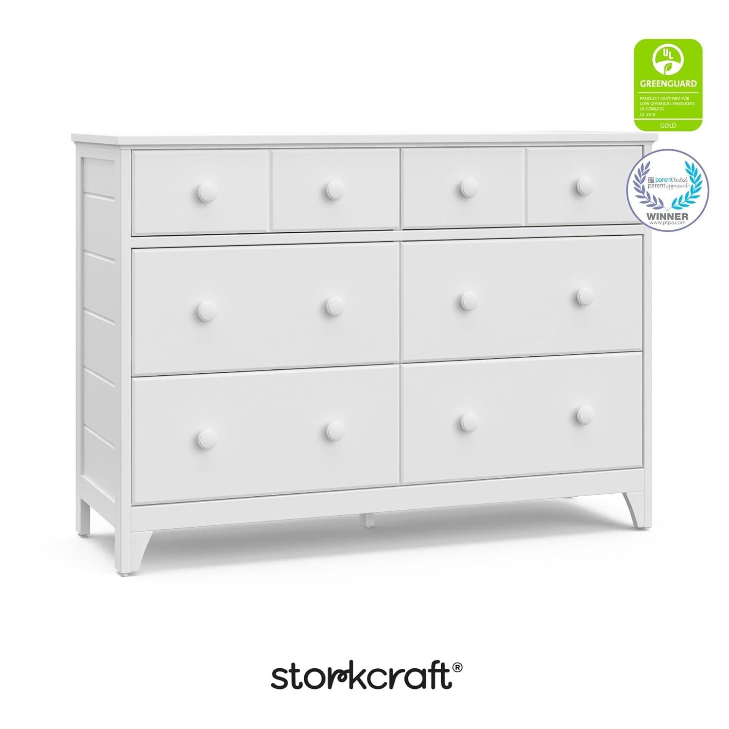 Moss 6 Drawer Double Dresser